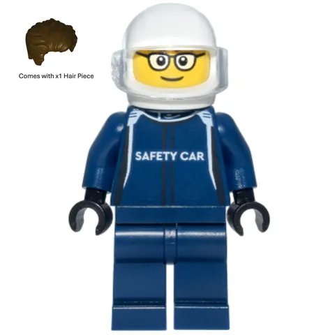 LEGO Speed Champions Aston Martin Safety Car Driver sc117 Helmet New