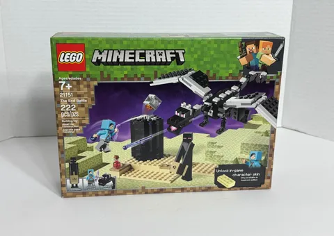 LEGO Minecraft The End Battle (21151) BRAND New factory sealed Set! Retired!