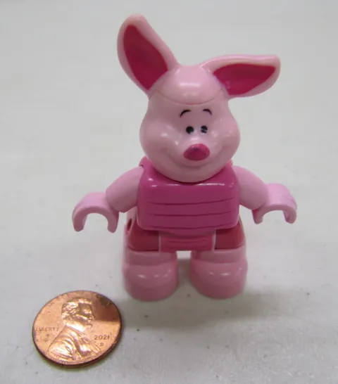 Lego Duplo Disney PIGLET from WINNIE THE POOH BEAR FIGURE Minifig Sits #2