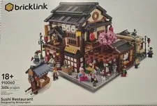 LEGO BrickLink Designer Program Series 7 Sushi Restaurant 910060 3604 pcs 18+