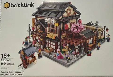 LEGO BrickLink Designer Program Series 7 Sushi Restaurant 910060 3604 pcs 18+