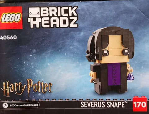 Lego Harry Potter Instruction Manuals 40560 Severus Minerva Sybill Alastor Block