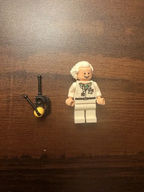 LEGO® Doc Brown Minifigure Long Hair Dimensions Back to the Future 71230 dim015
