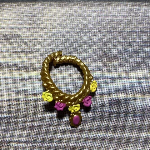 Lol Surprise Omg Doll Miss Ms Divine Accessory Gold Pink Flower Necklace Chain