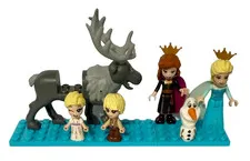 LEGO Frozen Minifigure Lot ANNA ELSA KRISTOFF OLAF & SVEN Disney Micro Figures