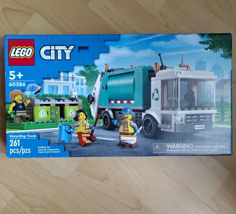 LEGO City Recycling Truck 60386 Complete Set 261pcs Age 5+ Brick Separator
