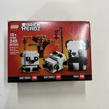 NEW SEALED LEGO Brickheadz Chinese New Year Baby Pandas 40466 Seasonal NEW