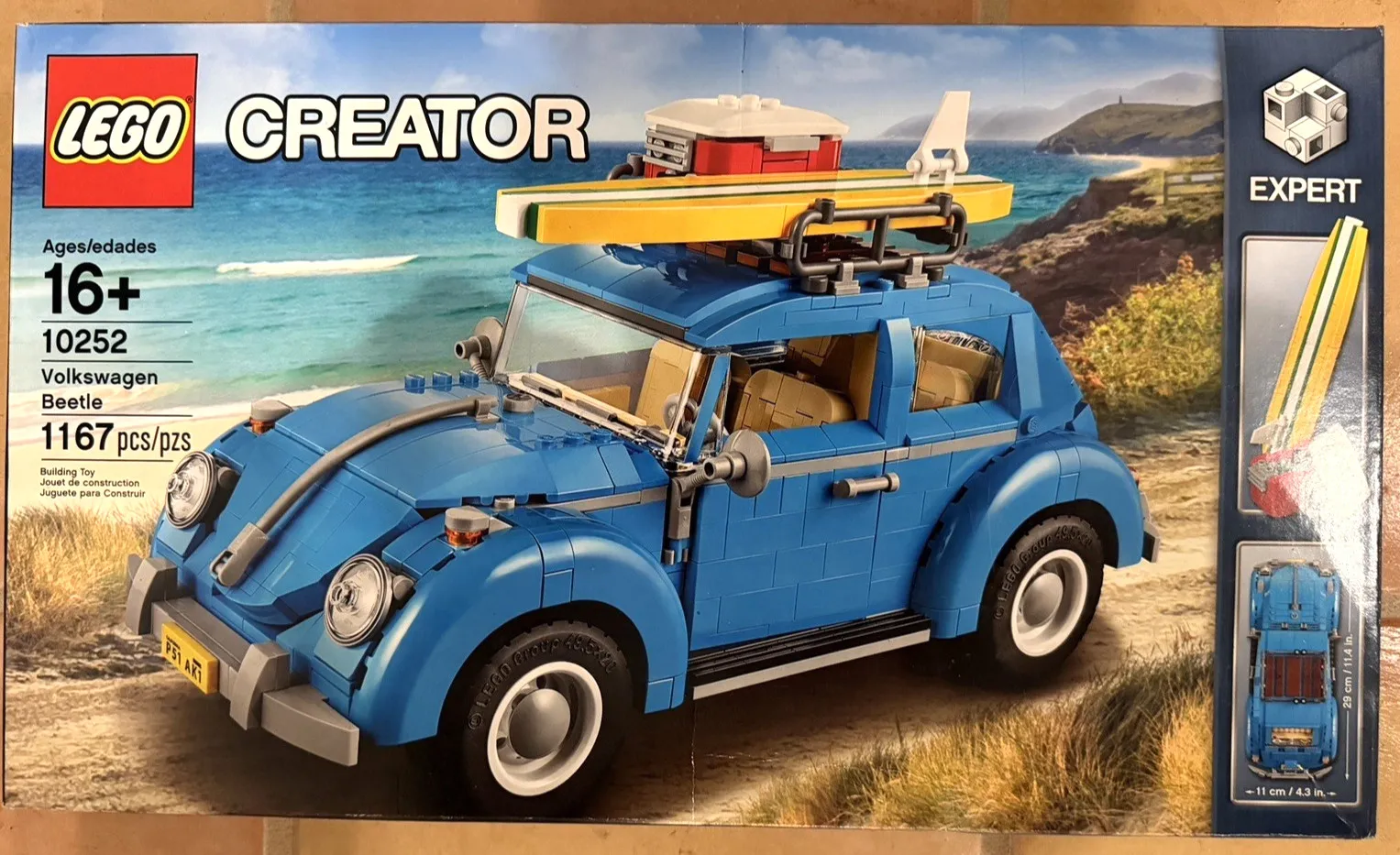 New LEGO Creator Expert Volkswagen Beetle (10252) VW Bug Type 1 - Retired Sealed