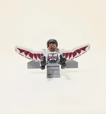 LEGO Super Heroes Falcon Minifigure - With Wings And Guns - Set 76050 sh0261