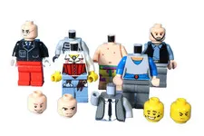 Lot Lego Minifigures with Parts & Pieces