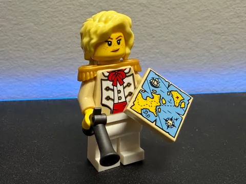 Lego Pirates Admirals Daughter Camilla Minifigure, Vending Machine (21358)