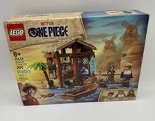 Lego Netflix One Piece: (2025) 299pc WINDMILL VILLAGE HUT Building Set #75636