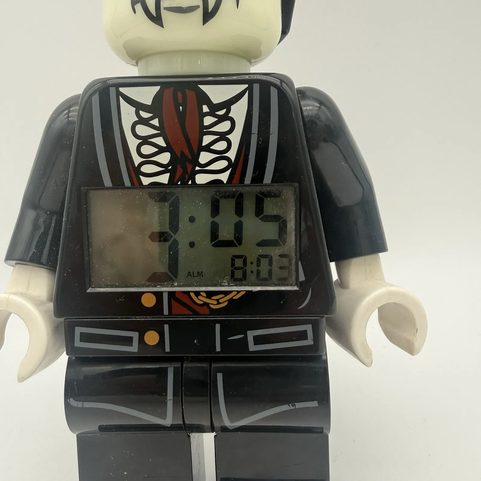 Lego Monster Fighters Vampire Light Up Digital Alarm Clock Working Glows in Dark
