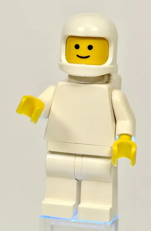 LEGO® Vintage 1979 "Classic Space" White (sp128) Air Tanks Torso Plain Excellent