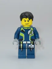LEGO Agents Charge body armor minifigure 8971