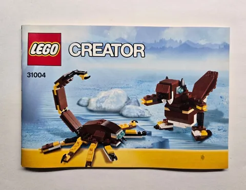 LEGO 31004: Creator Fierce Flyer Instruction Booklet ONLY