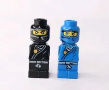 LEGO USED Minifigure Microfigure Blue/ Black Ninjago 