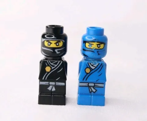 LEGO USED Minifigure Microfigure Blue/ Black Ninjago 