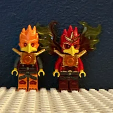 LEGO Minifigures Lot of 2 Lego Chima Minifigures