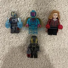 LEGO Vision Avengers Tower Ultron Mark 1 Scarlet Witch Yellowjacket Lot Marvel