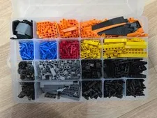 Whole Container!!!! Lot Assorted  Pieces Bricks Pins Studs Blocks Basic Technic