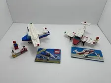 LEGO #6687 & #6673 Legoland Solo Trainer & Turbo Prop. Read. 1987