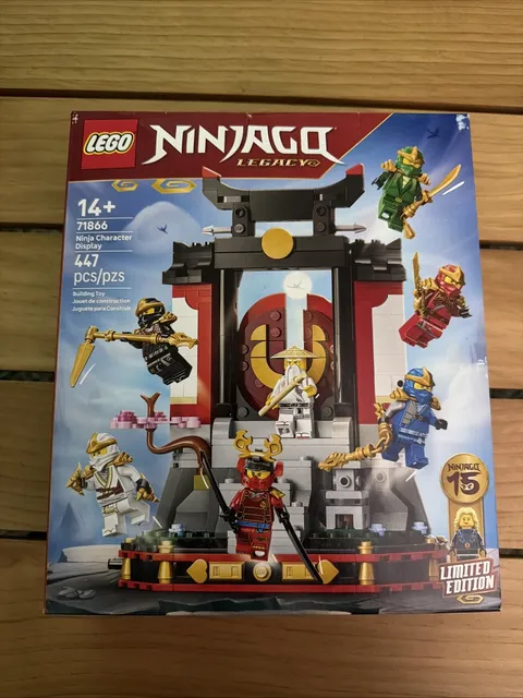 LEGO 71866 NINJAGO Legacy Ninja Character Display Set Limited Edition New Sealed