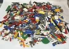 LEGO Bulk Lot Mixed Bricks, Plates & Parts Pieces, Multicolor Plastic