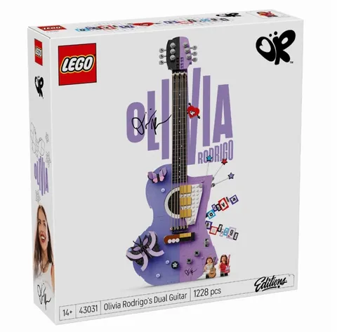 LEGO Editions #43031 Olivia Rodrigo's Dual Guitar: PREORDER SHIPS ON AUGUST 4TH