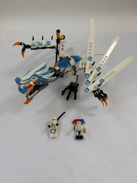 LEGO 2260 Ninjago Ice Dragon Attack 100% Complete
