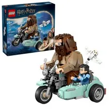 LEGO Harry Potter Hagrid & Harry's Motorcycle Ride Set 76443, 617 Pieces