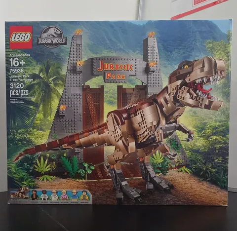LEGO Jurassic Park: T. rex Rampage 75936 NEW IN BOX UNUSED