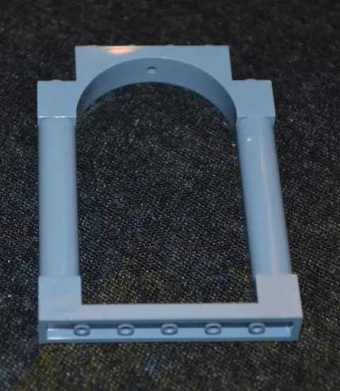 (1) 1x6x7 Sand Blue Ornate Doorway / Wall Panel w/ 2 - Columns Brick ~ Lego NEW