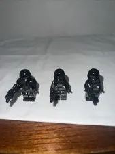 Lego Star Wars Dark Trooper Minifigure Lot of 3