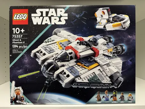 LEGO Star Wars Ghost & Phantom II 75357 1394 pcs Hera Chopper Box 10+