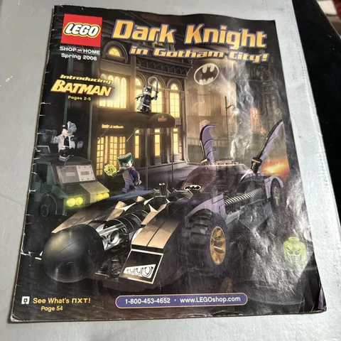 Lego Shop At Home Spring 2006 Catalog Dark Knight In Gotham City See Photos Flaw