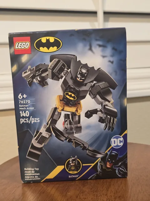 LEGO DC Batman : 140pc BATMAN MECH ARMOR Building Toy #76270