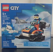 Sealed LEGO City Arctic Explorer Snowmobile 60376 BRAND NEW UNOPENED