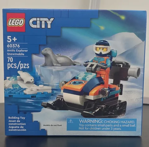 Sealed LEGO City Arctic Explorer Snowmobile 60376 BRAND NEW UNOPENED