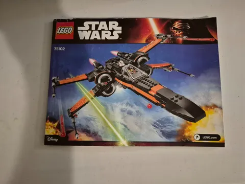 Lego Poe's X-Wing Fighter 75102-Comes with Manual and Box-Incomplete set
