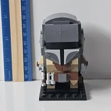 LEGO Set #75317 The Mandalorian Din Djarin BrickHeadz Star Wars w/ Gun