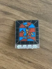 LEGO castle 30102px2 Door 2 x 5 x 5 Swivel, Base Stained Glass Knight Pattern