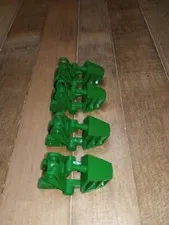 4 Bionicle Lego 32475 Green Foot Feet Vahki style Genuine Lego Parts WYSIWYG IRL