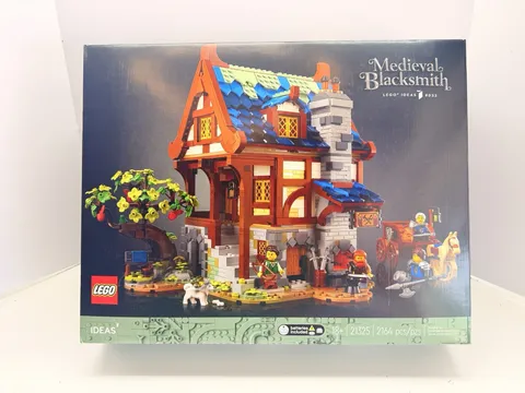 LEGO Ideas Medieval Blacksmith 21325 2164 Pieces NEW Sealed Retired Set