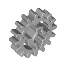 LEGO Technic Briques 10x Medium Gris Pierre Z16 Gear Cog Roue 4640536 94925 Neuf