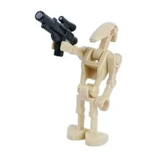 LEGO® Star Wars™ Tan Battle Droid Minifigure™ with Blaster Included sw0001c