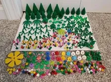 Lego Trees Plants Flowers Lot