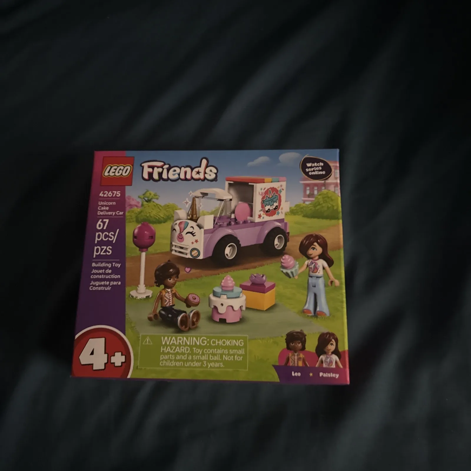 Lego Friends 42675 Unicorn Cake Delivery Car Building Toy for Kids NEW SEALED!!
