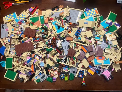 LEGO The Simpsons: The Simpsons House (71006) LOT of 2x INCOMPLETE SETS