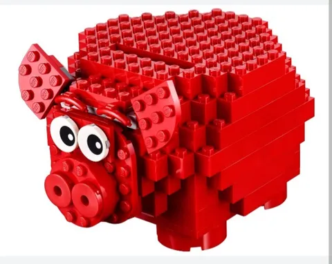 LEGO 40155 Piggy Bank Promotional Set Coin Bank Pig 
